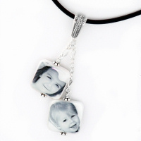 Mother of Pearl Double Pendant Mother of Pearl Double Pendant