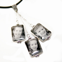 Mother of Pearl Triple Pendant Mother of Pearl Triple Pendant